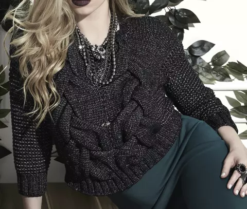 Blusa Preta com Cordas Blues