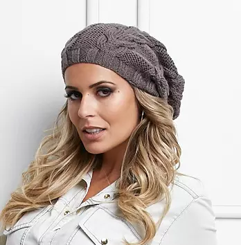 Conjunto Lã Seda - Gorro Beanie e Luvas