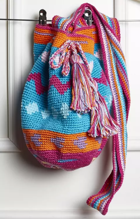 Wayuu Bag Rosa
