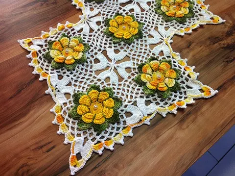 Trilho de Mesa Flor da Manhã