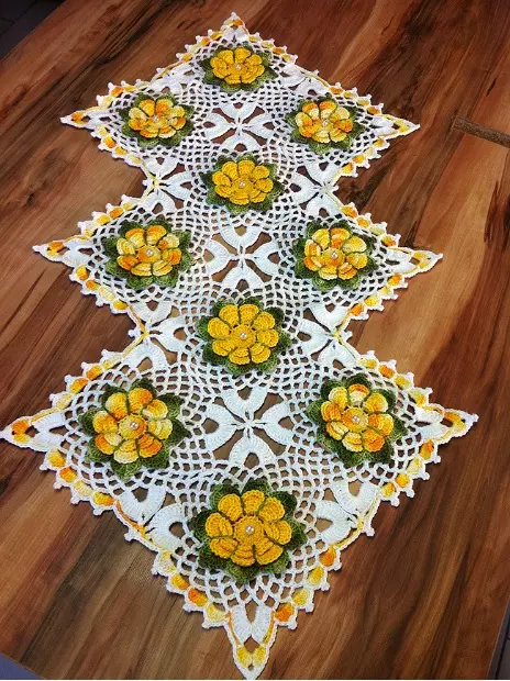 Trilho de Mesa Flor da Manhã