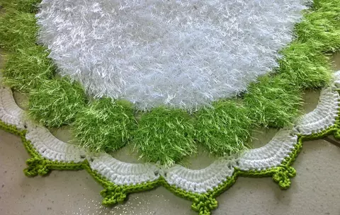 Tapete Decore Verde e Branco