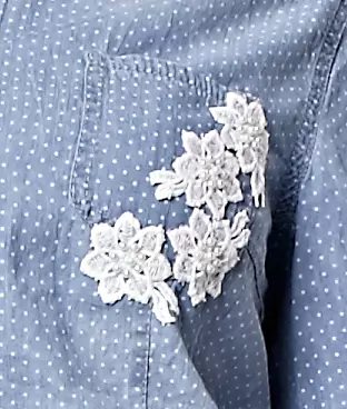 Camisa Jeans Customizada