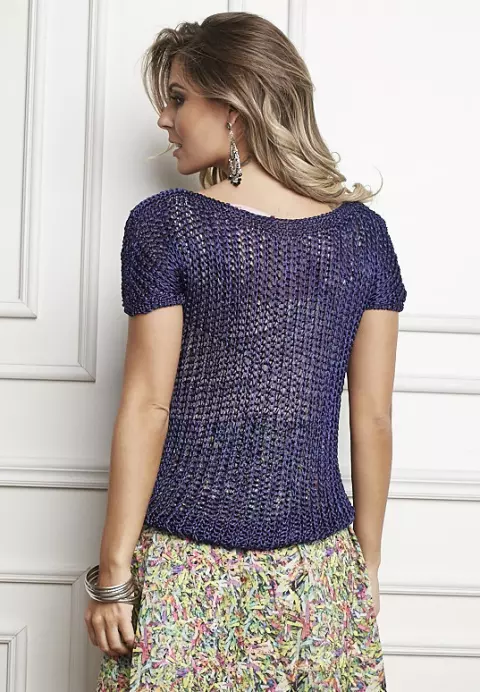 Blusa Encanto Azul
