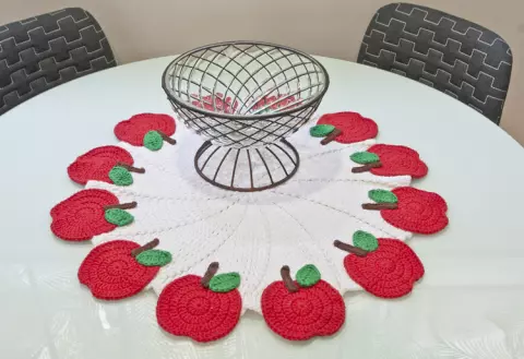 Toalha de Mesa Maçãs