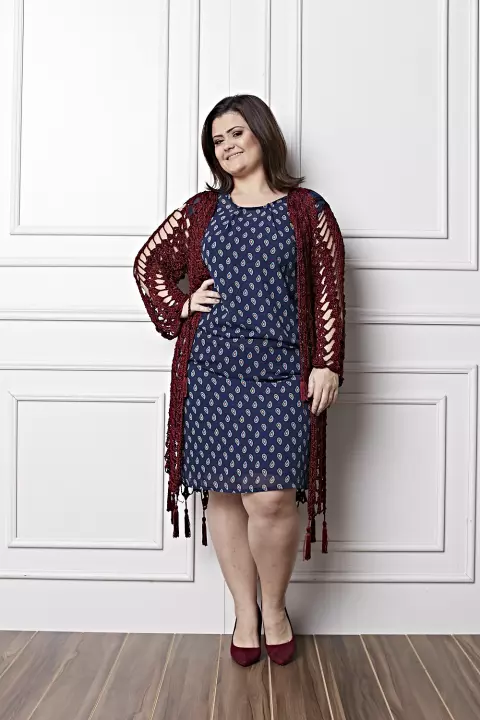 Plus Size - Quimono Encanto