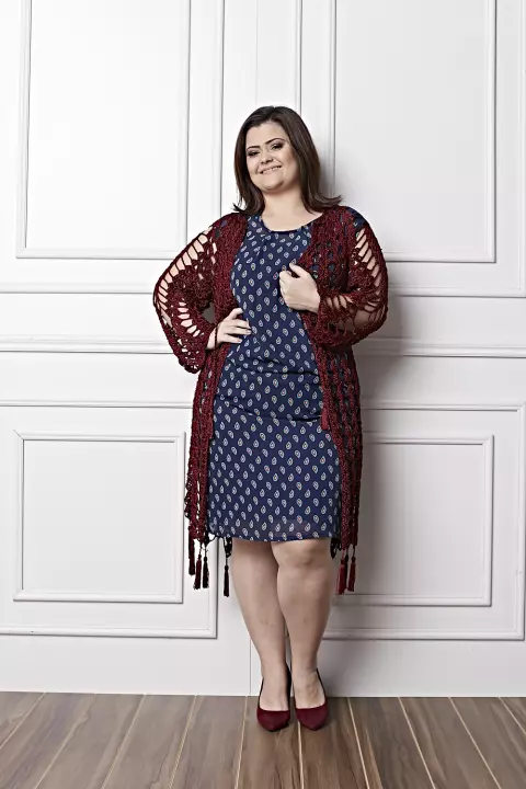 Plus Size - Quimono Encanto