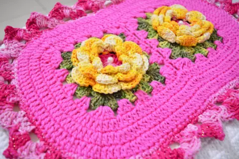Jogo de Banheiro Pink