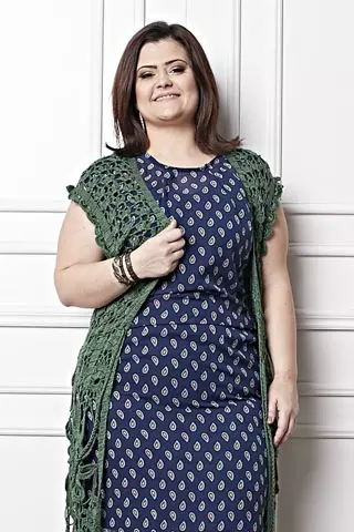 Plus Size - Quimono Verde