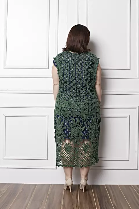 Plus Size - Quimono Verde