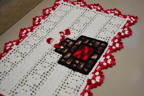 Jogo de Banheiro Papai Noel