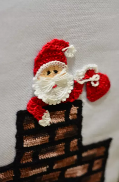 Trilho e Pano Papai Noel