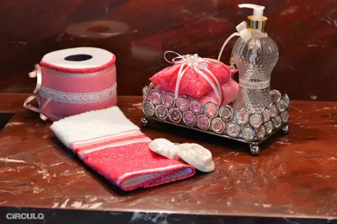 Kit Lavabo Floral