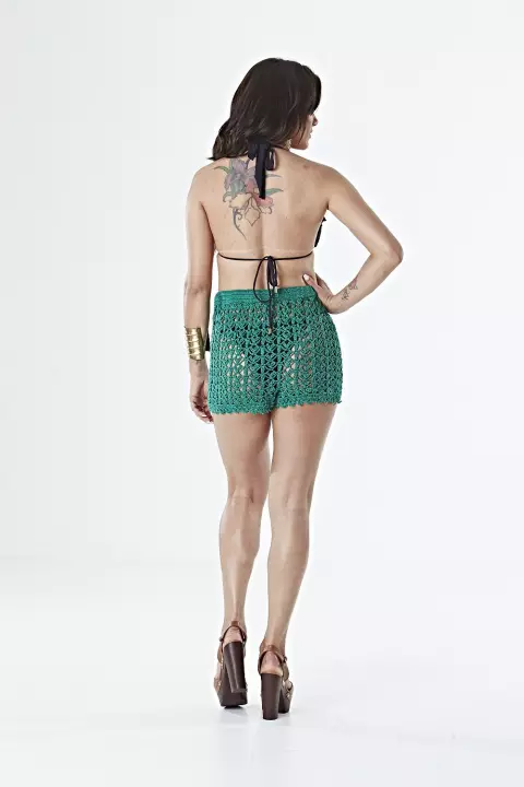 Shorts Verde Anne