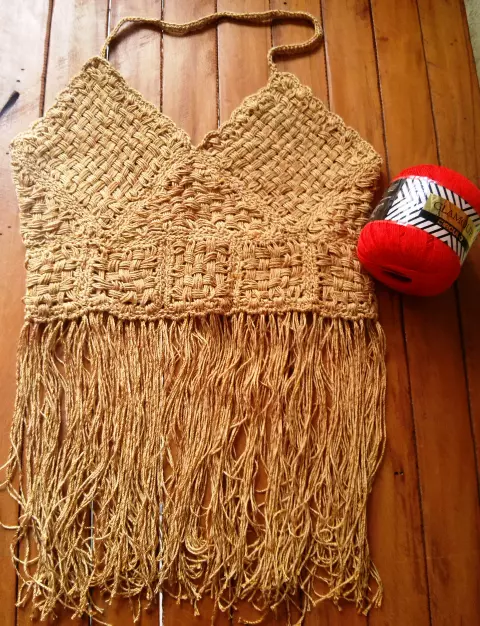 Cropped Glamour em Patch Tear