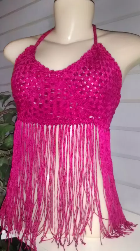 Cropped Glamour em Patch Tear