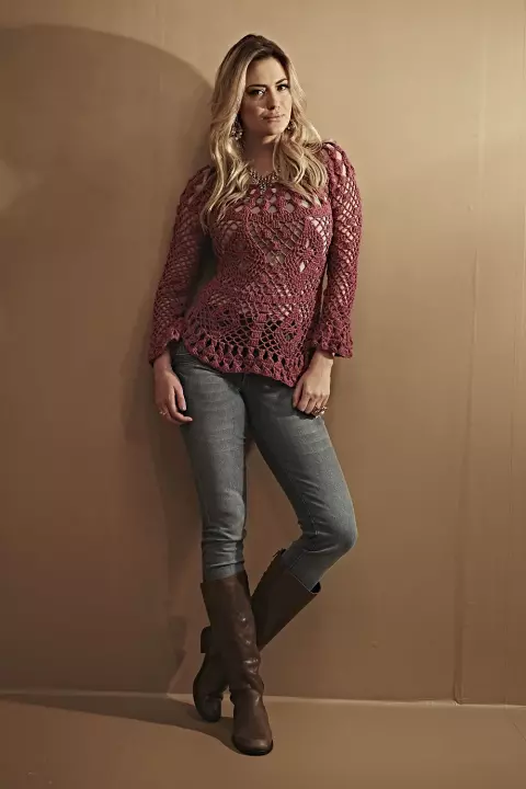 Blusa Bordô Paris