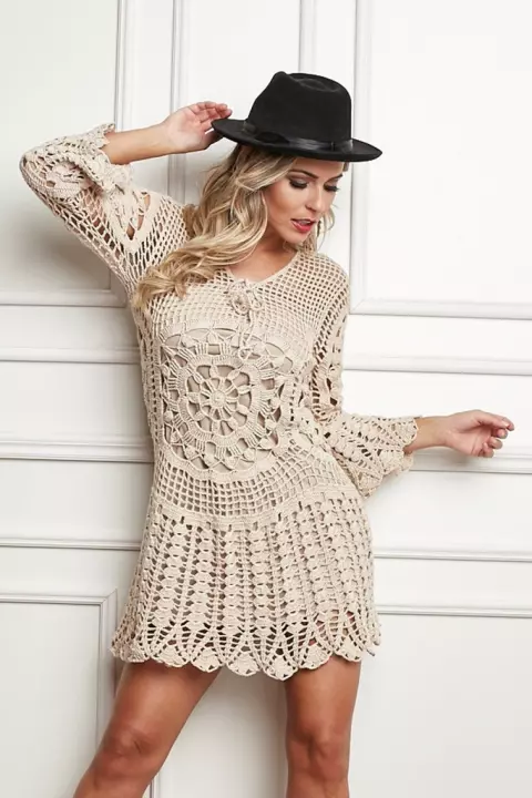 Vestido Bege Anne