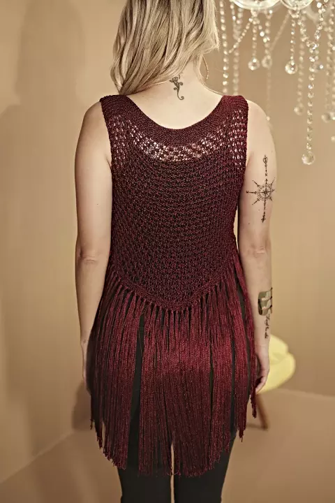 Regata Bordô Encanto Slim