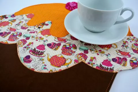 Descanso de Caneca Cupcake