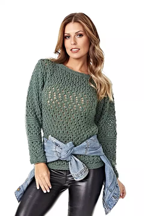 Blusa decote canoa