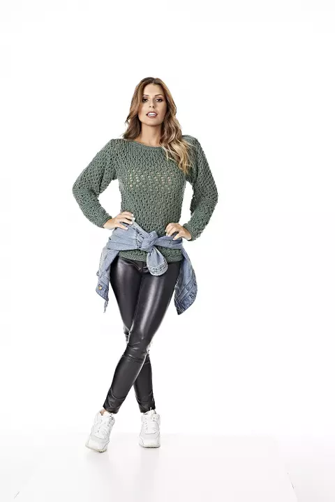 Blusa decote canoa