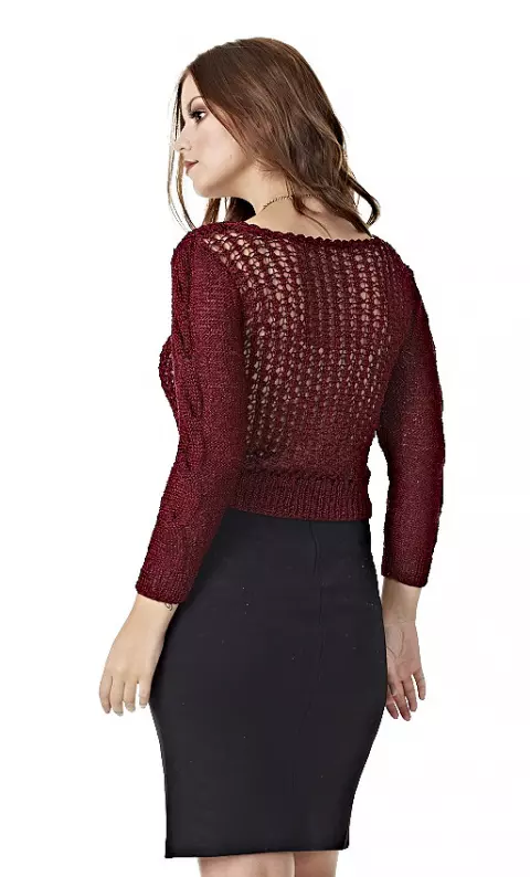 Blusa Encanto Marsala