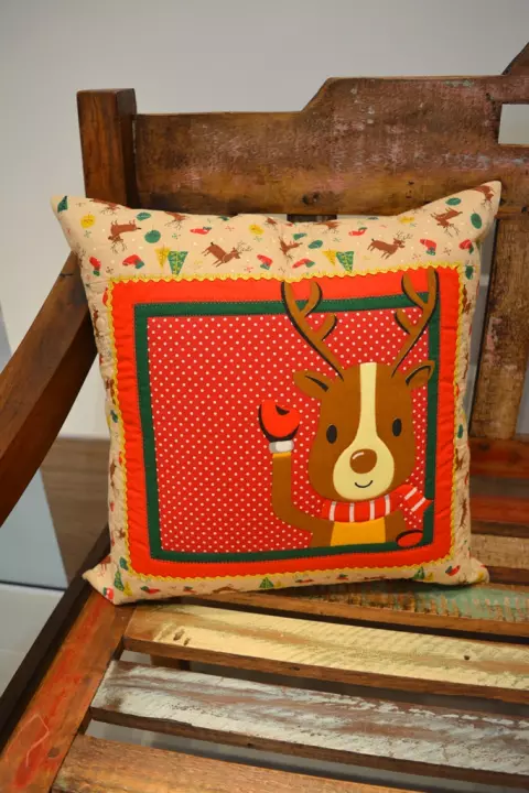 Almofada Amigos do Natal