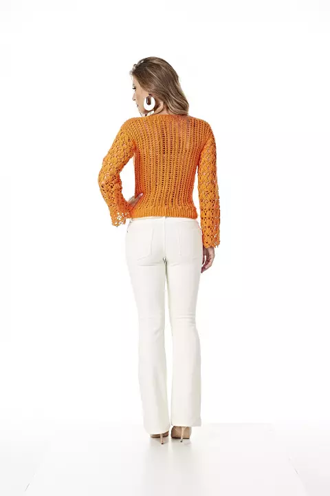 Blusa Charme Laranja