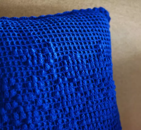 Almofada Azul