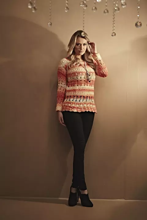 Blusa Batik Crochê