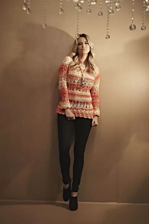 Blusa Batik Crochê