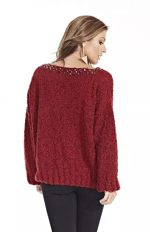 Blusa Marsala Açucena