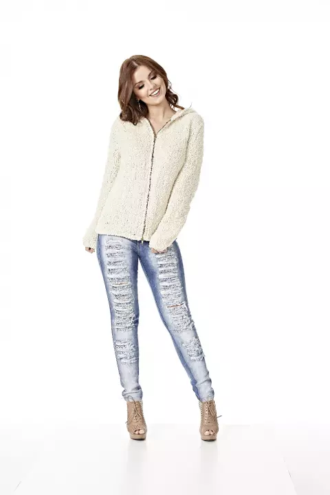 Blusa Açucena com Zíper