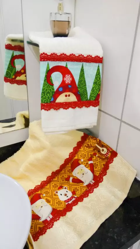 Toalhas de Rosto de Natal