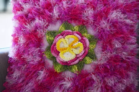Almofada Decore Flor do Campo