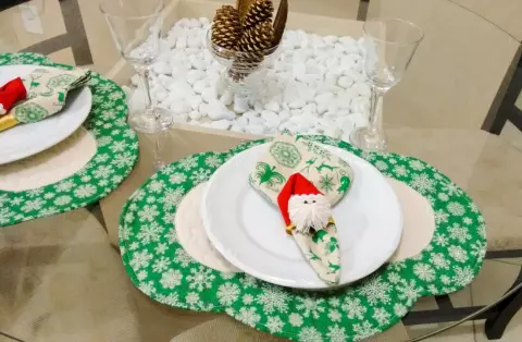 Americano Com Guardanapo Natal