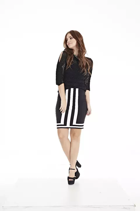 Blusa Meia Manga Com Trança