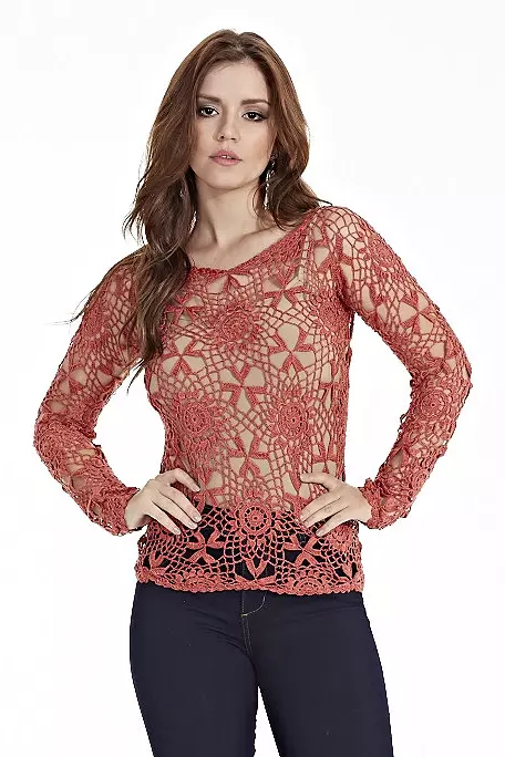 Blusa Ferrugem de Motivos
