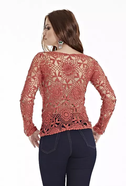 Blusa Ferrugem de Motivos