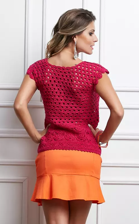 Blusa Com Decote Quadrado