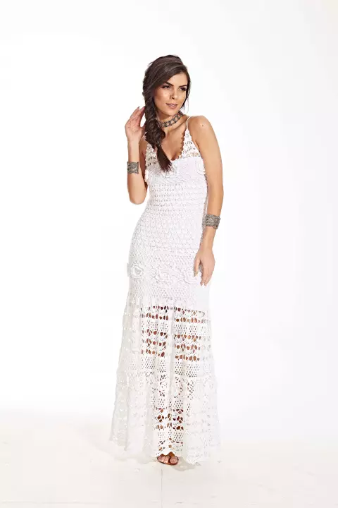 Vestido Longo Branco