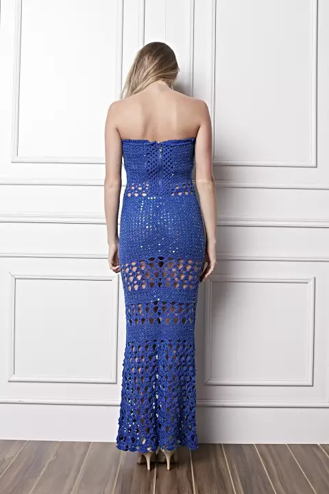 Vestido Tomara Que Caia Com Lantejoulas