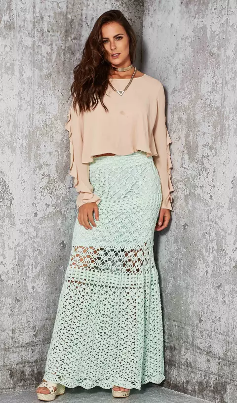Saia Longa Candy Color