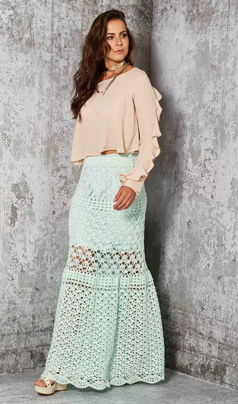 Saia Longa Candy Color