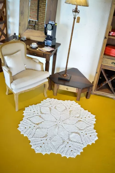 Tapete Natural Flor