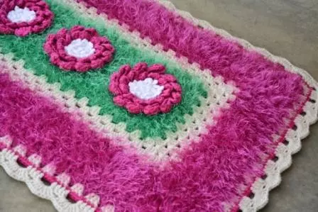 Tapete Flores Rosas