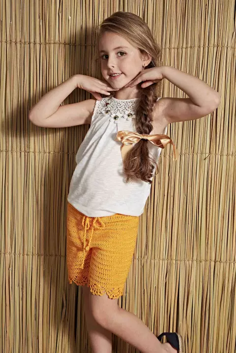 Short Infantil Charme
