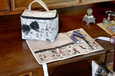 Kit Viagem com Renda Elegance