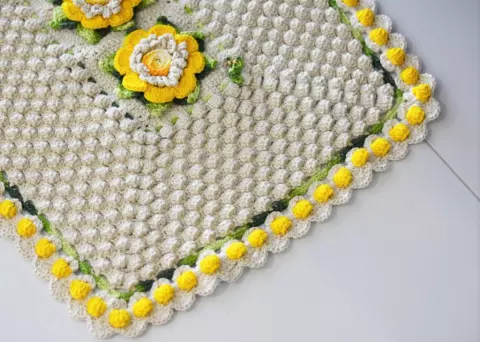 Tapete Floral Pipoca